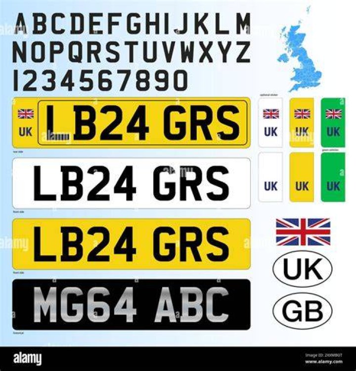 Are EU GB number plates still legal?