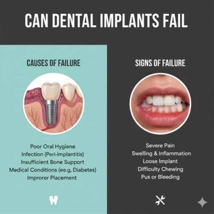 Can dental implants fail?