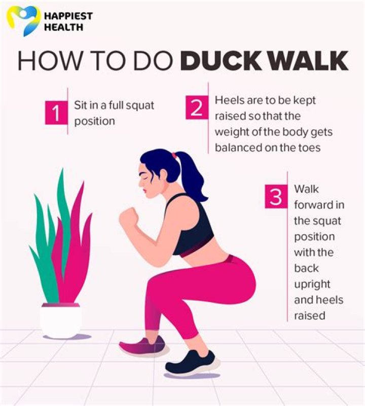 Can duck walk reduce belly fat?