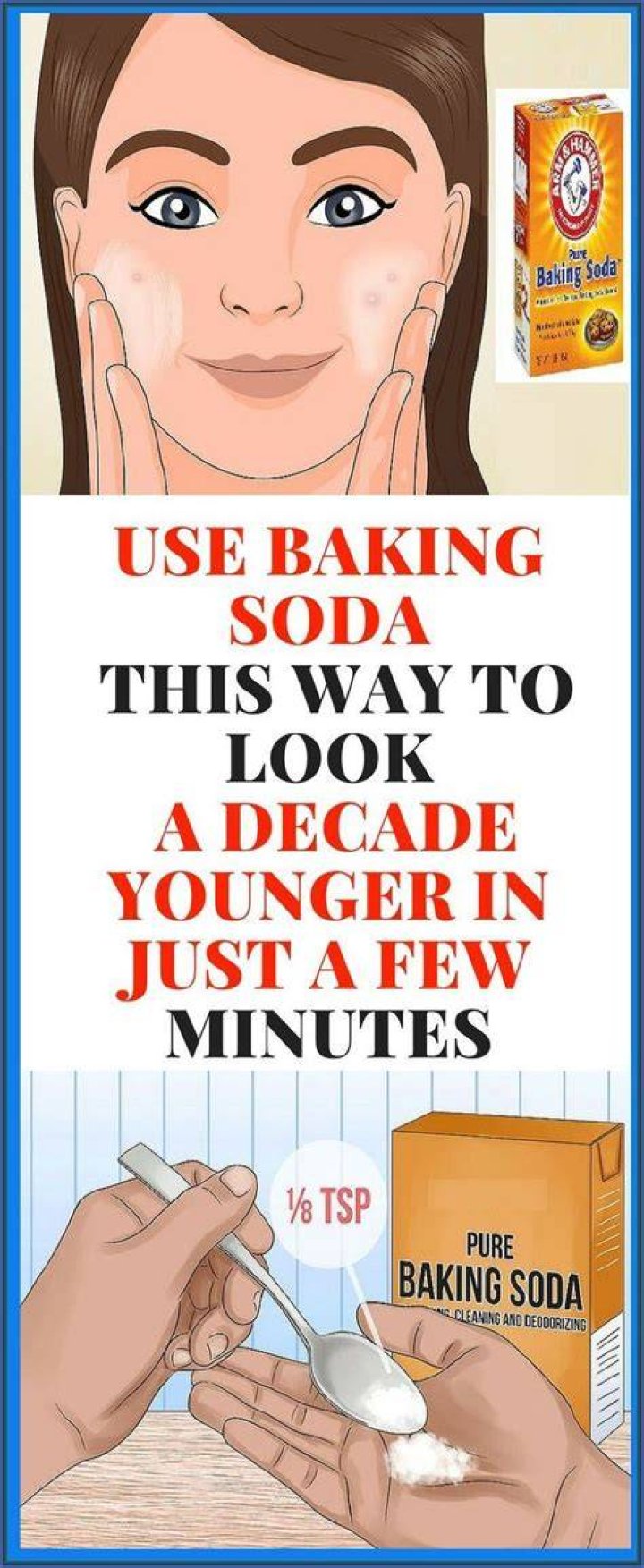 Can I use baking soda on a rash?