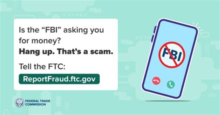 Can the FBI ask for money?