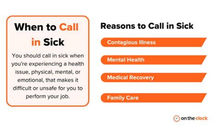 Can you call in sick to work for mental health?