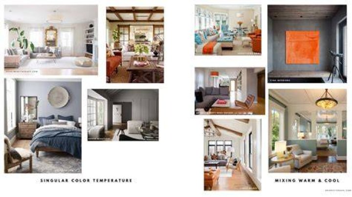 Can you mix warm and cool colors in the same room?