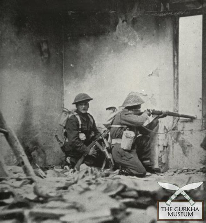Did the Gurkhas fight the Germans?