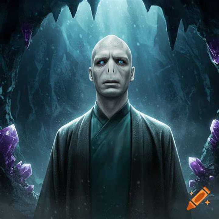 Did Voldemort create the cave?