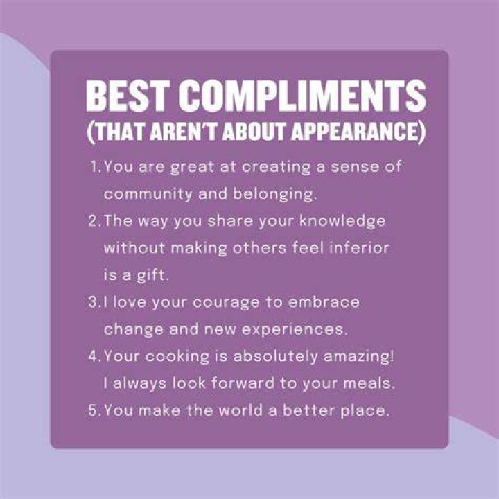 Do men like compliments?