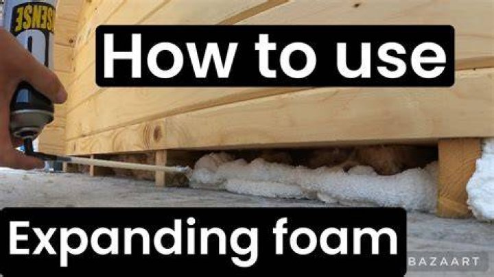 Does expanding foam break down over time?