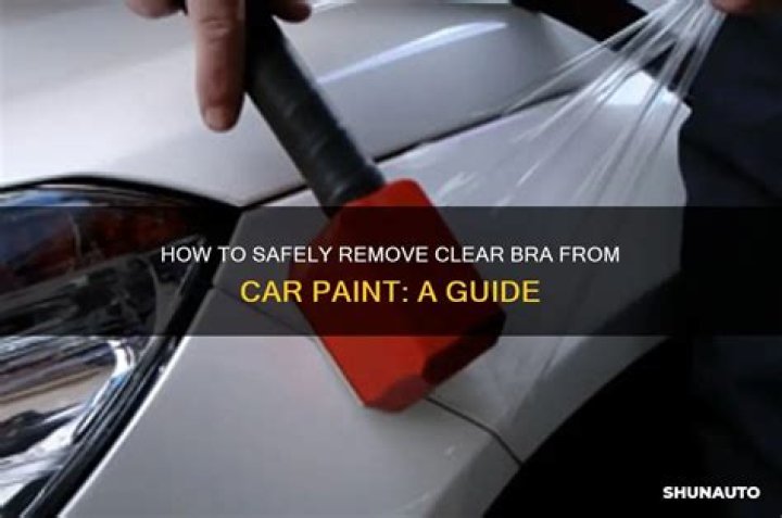 Does removing clear bra damage paint?
