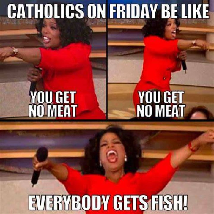 How did no meat on Friday start?