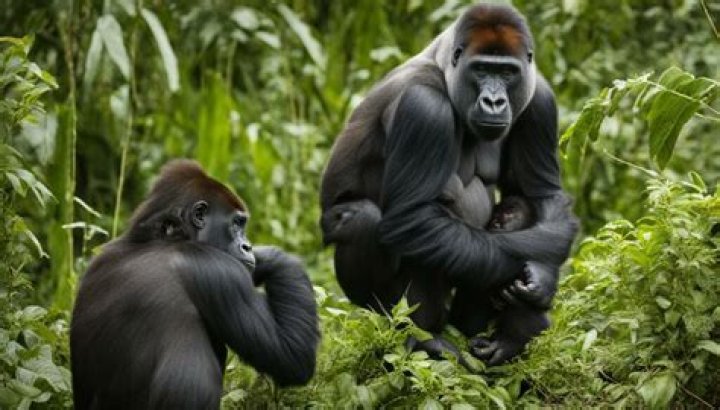 How do gorillas choose a mate?