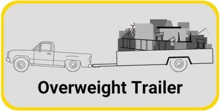 How do I know if my trailer is too heavy?