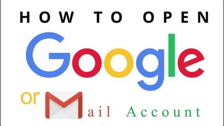 How do I open my Google account?