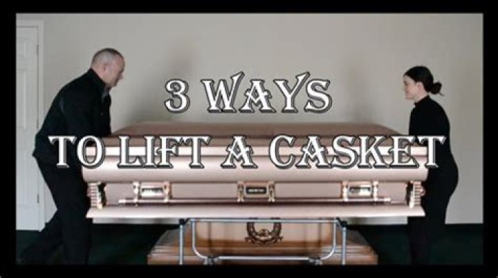 How heavy is a casket with body?