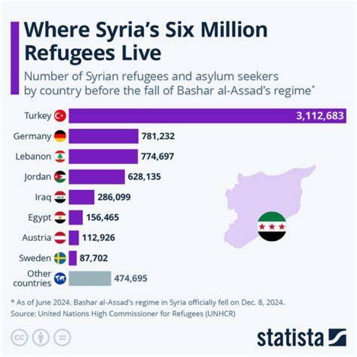 How many Syrian refugees are there?