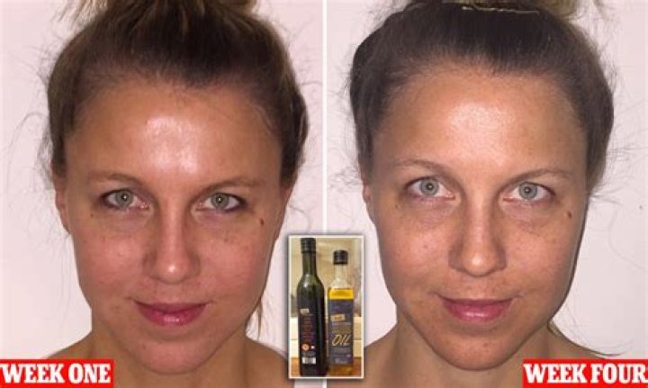How often should I put olive oil on my face?