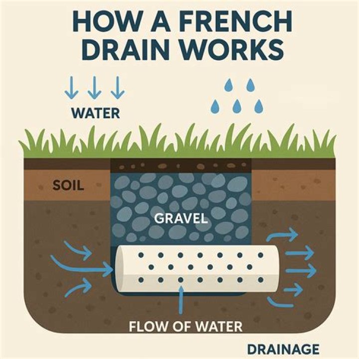 Is a French drain expensive?