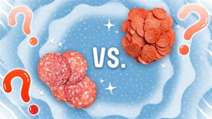 Is pepperoni or salami healthier?