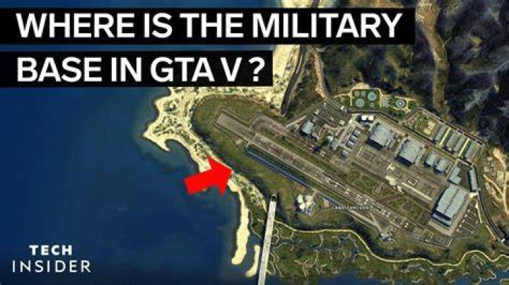 Is the military base in GTA V real?
