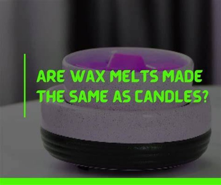 Is wax melts the same as candle wax?