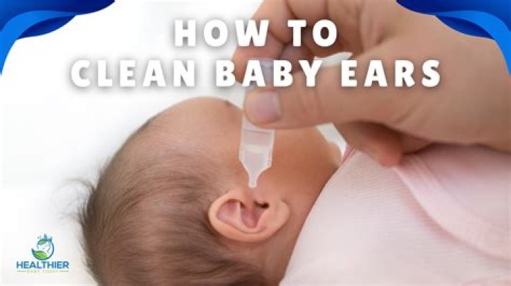 Should I clean baby ears?