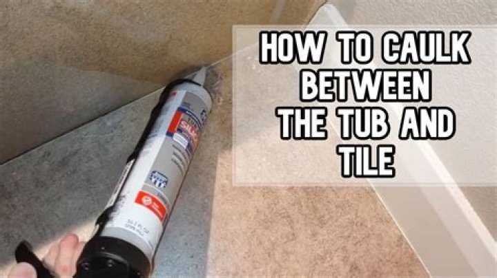 Should you caulk between tub and tile?