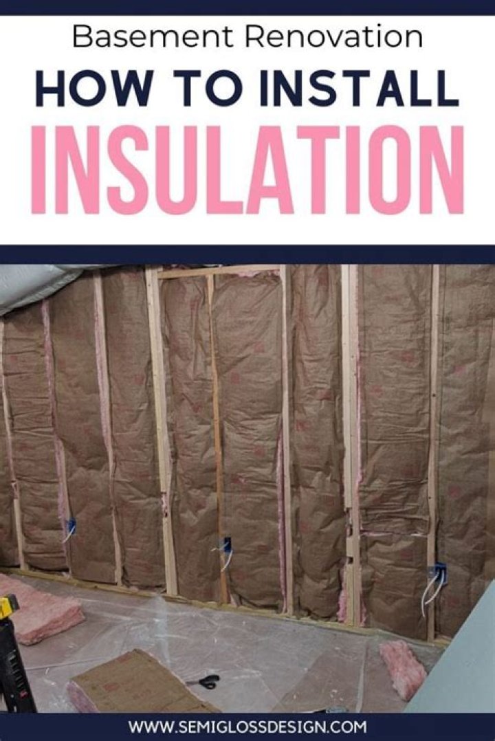 Should you put plastic on basement walls?