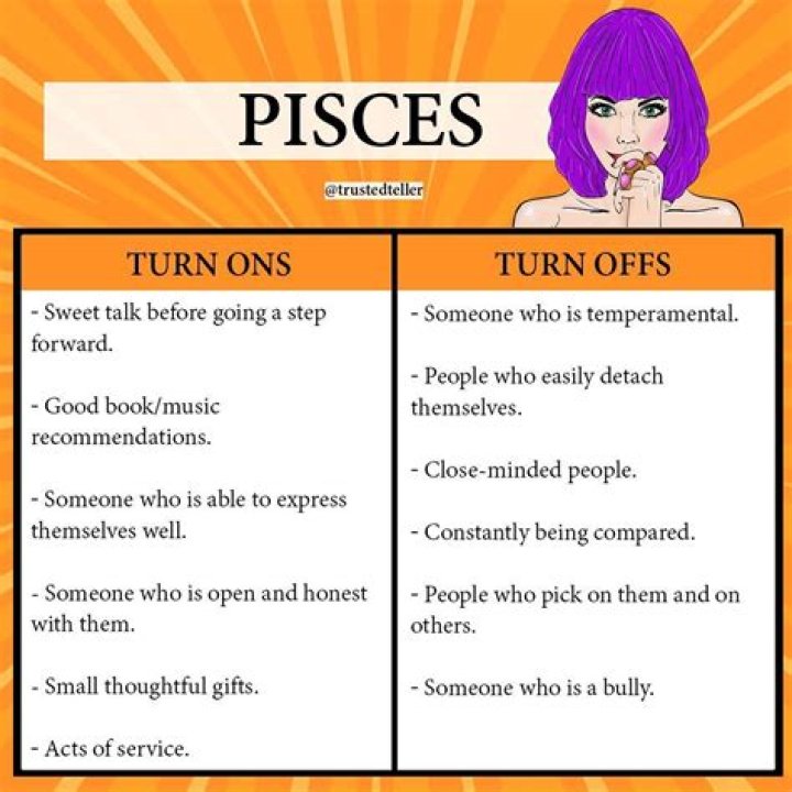 What are Pisces turn ons?