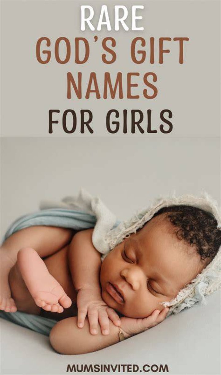 What baby name means gift from God?