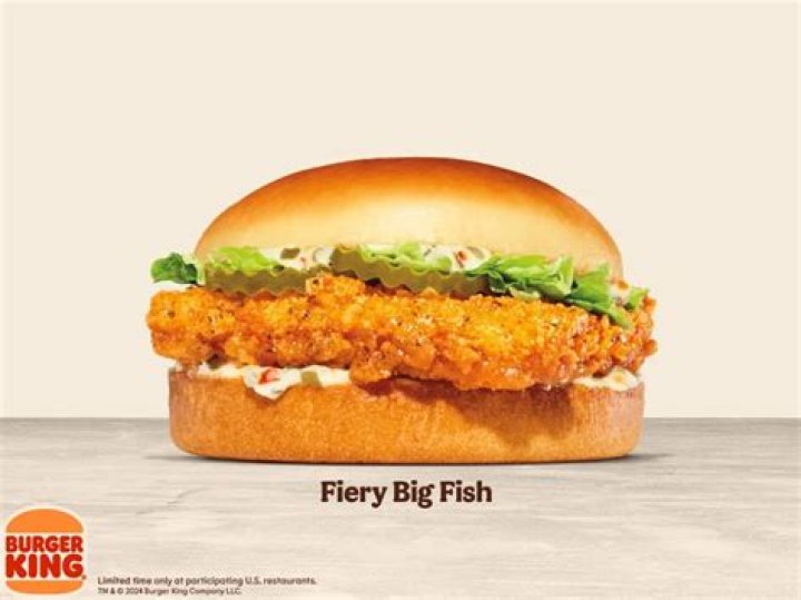 What does Burger King fry their fish in?