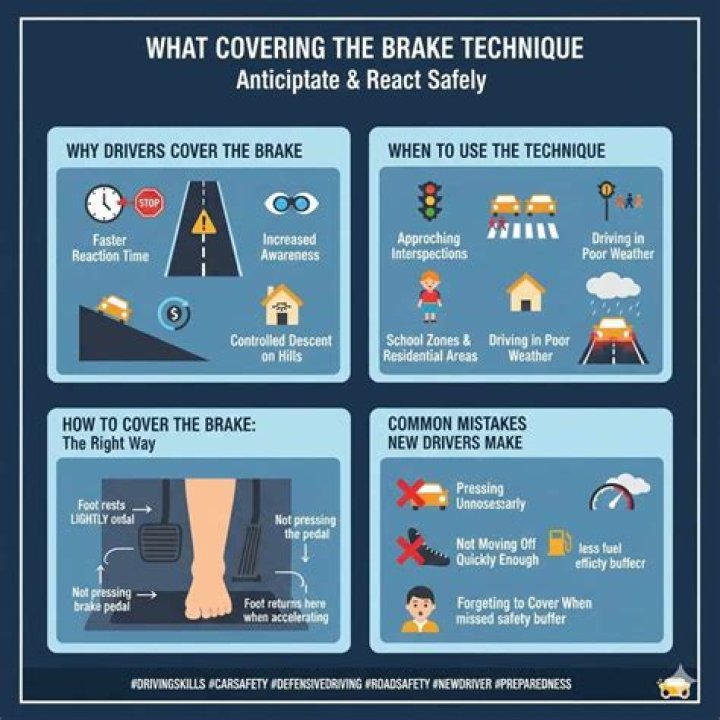 What is covering the brake?
