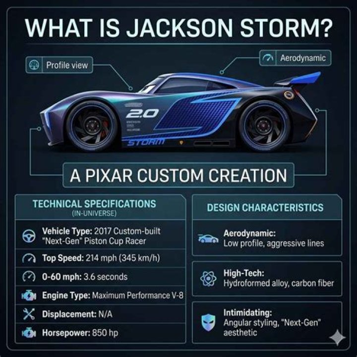What is Jackson Storm's top speed?