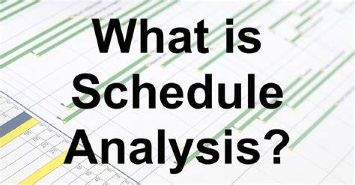 What is schedule chart?