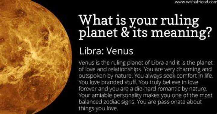 What planet is Libra ruled by?