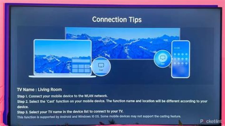What sites can I cast to my TV?