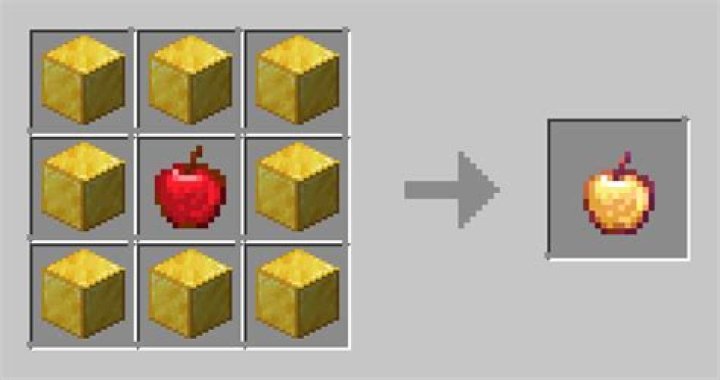 When could you craft enchanted golden apples?