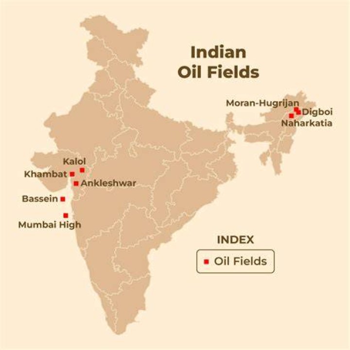 Where are the UK oil fields?