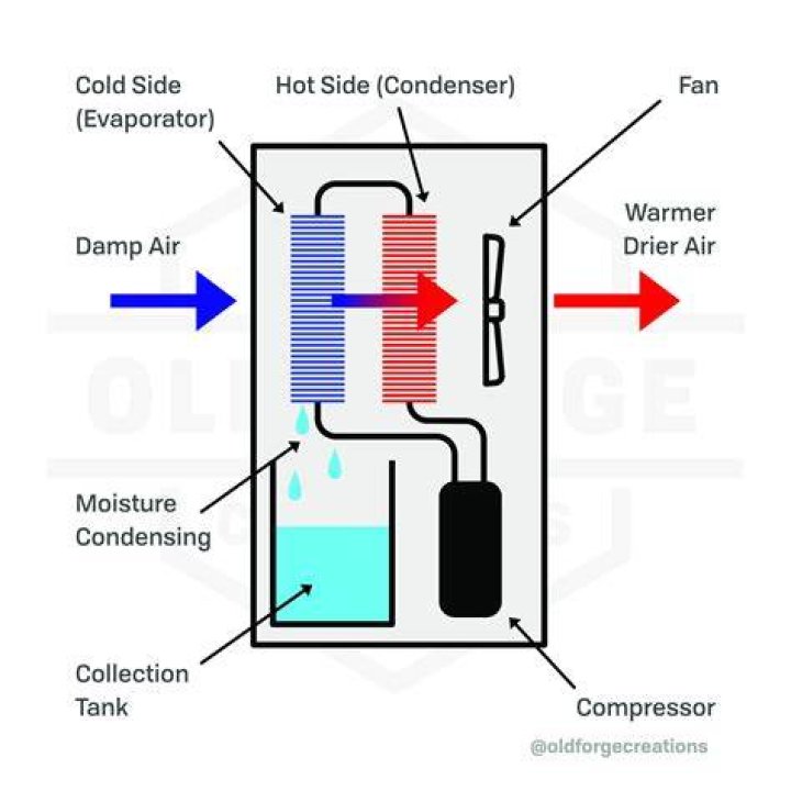 Where does all the water come from in my dehumidifier?