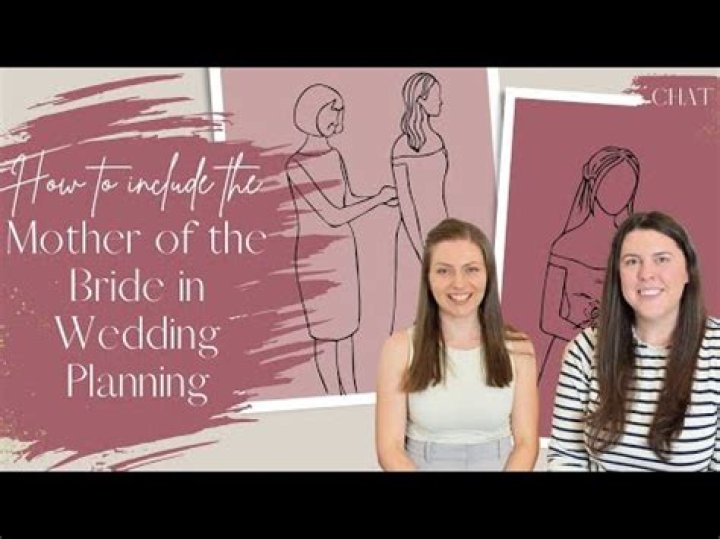 Where does the mother of the bride sit?