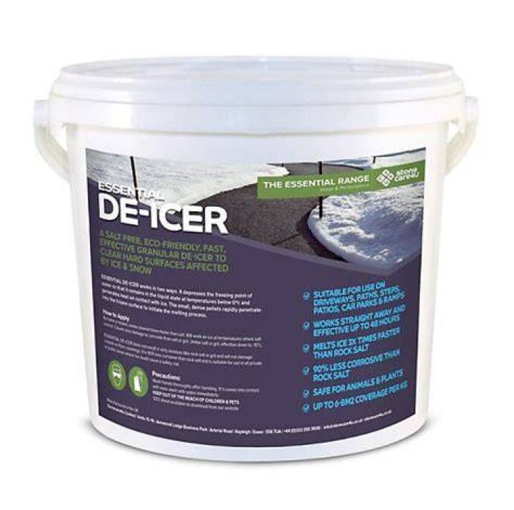 Which de icer is best for concrete?