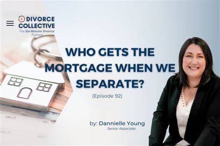 Who pays the mortgage in a separation?