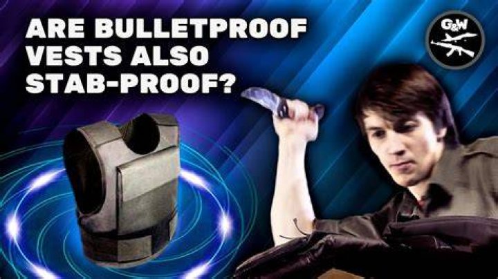 Why cant a bulletproof vest stop a knife?