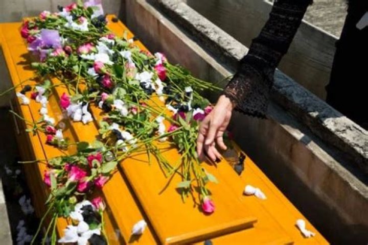 Why do we throw soil on a coffin?