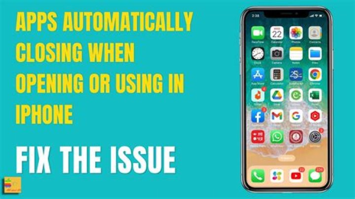 Why does my Outlook app keep closing on my iPhone?