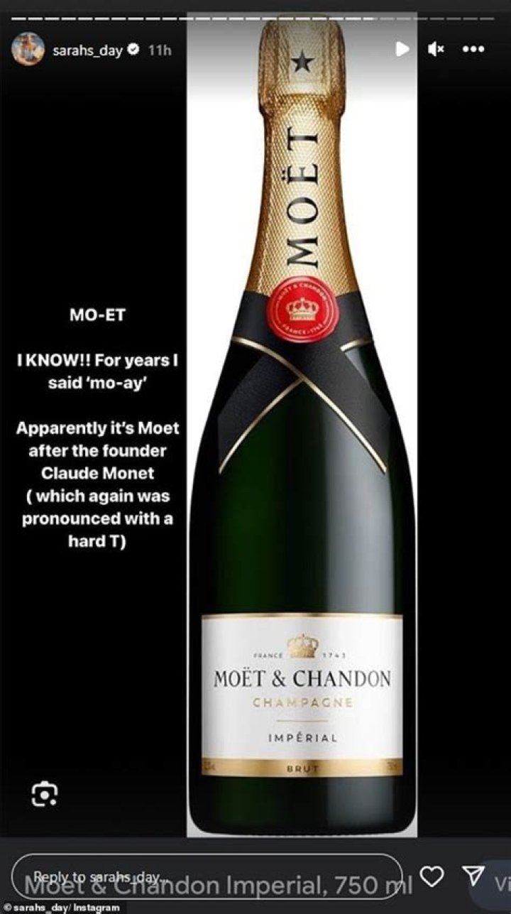Why is Moët pronounced with at?