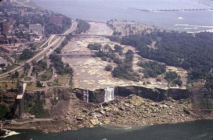 Why was Niagara Falls shut off in 1969?